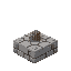mining game, block ground, sidescroll view