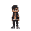 a new gen underground rapper with mullet haircut