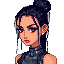 post apocaliptic cyberpunk girl
