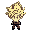 apenas o cabelo do goku
