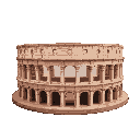  background of a roman coliseum