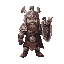 warrior with armor