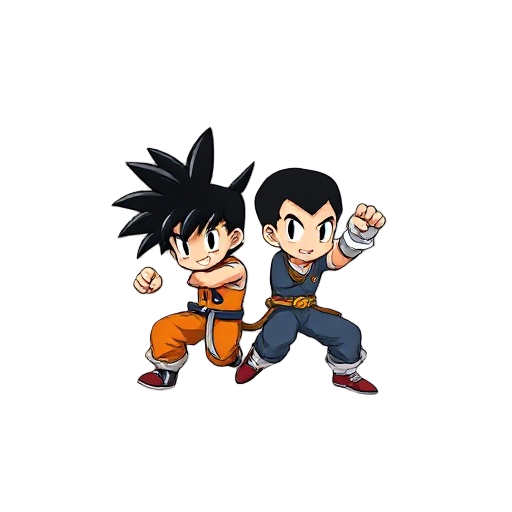 punch punch forever gogo matsumoto in the style of dragon ball advance adventure
