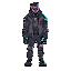 cyberpunk man