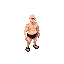 bald guy with black underwear, top down, south view