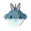 top down view of rabbit ray from subnautica