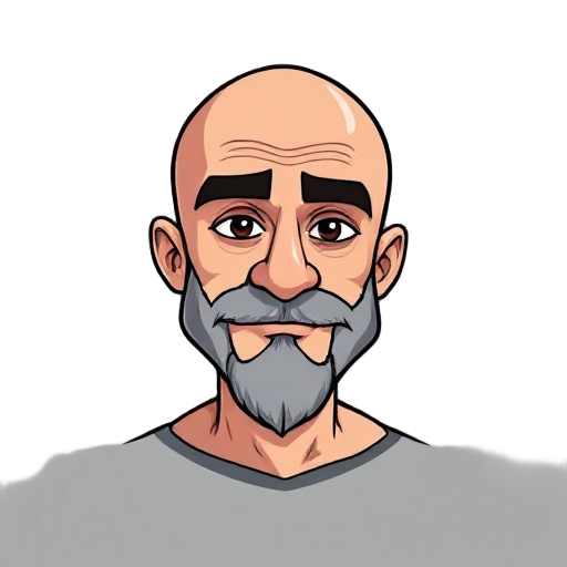 bald man