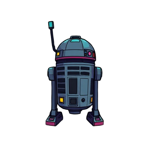r2d2 cyberpunk