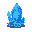 blue crystal common