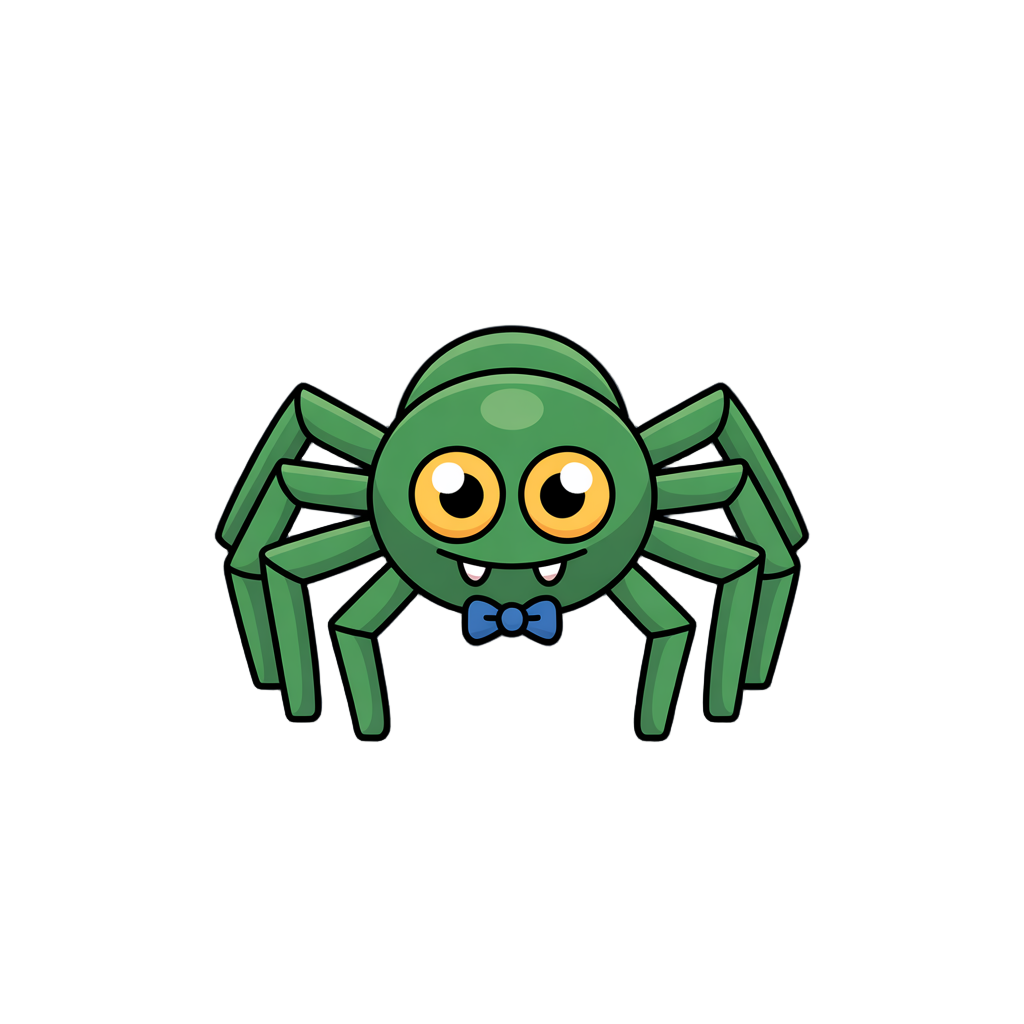green spider