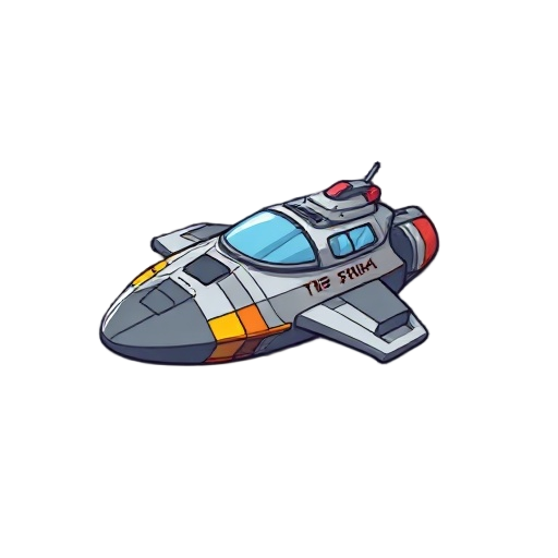 space ship 2d for game