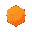 pentagon,five sides, orange color, textured,