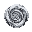 spiral , silver color