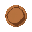 oval, brown