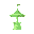 trapeze, light green