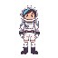 astronauta de lado