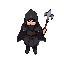 dark medieval charater