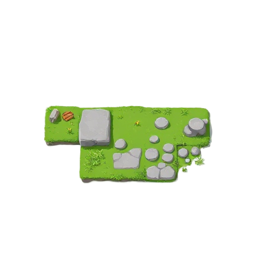 tilemap with grass, stone etc.