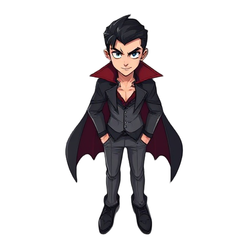 a vampire male
