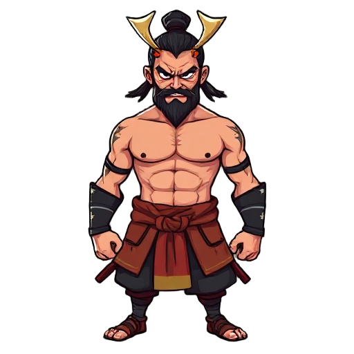 i shirtless samurai 