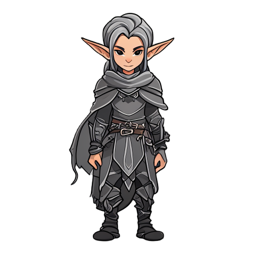 an elf from lineage 2