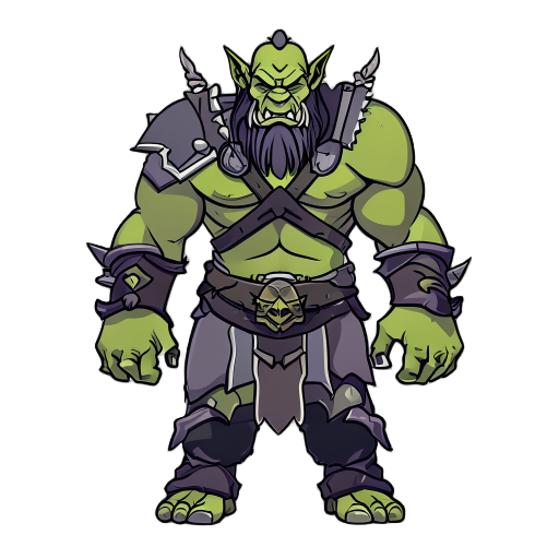an orc from lineage 2