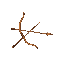 bow and arrow  designed for a retro style farm simulation game.
