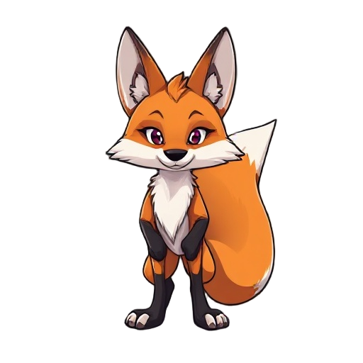 anthropomorphic fox