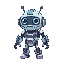 android cyborg with cute look