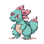 generate a female human looking venusaur in pokemon style sprite