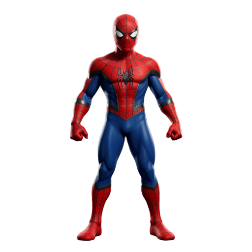 eu quero modelo 3d do personagem do homem-aranha do marvel spider-man 2 e eu quero o principal