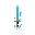 water sword with water around