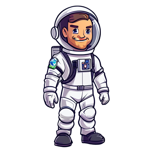 faça um cientista para um jogo de plataforma que se passa em um instalaçao da nasa