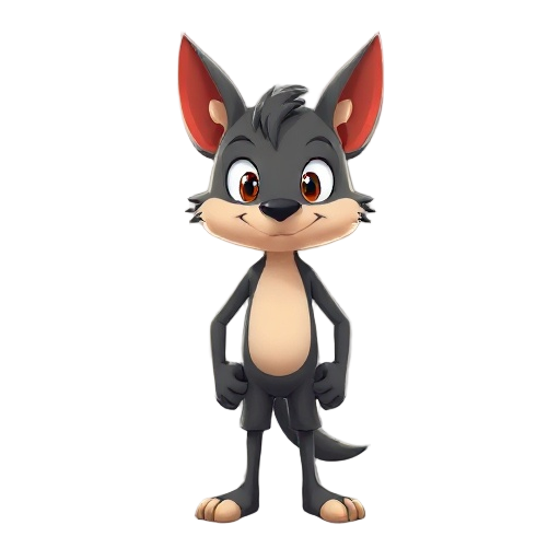 faça uma personagem animal humanoid 