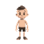 dummy tiny handless character