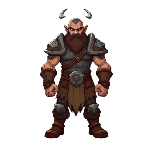 orc warrior male