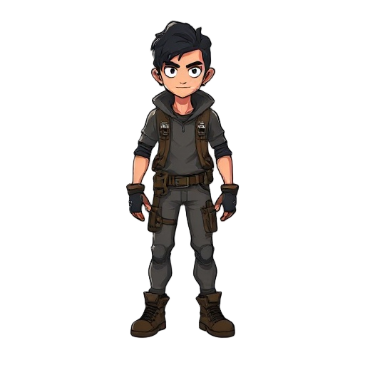 main character in a post apocalyptic game