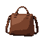 brown leather bag