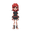 girl, red head
