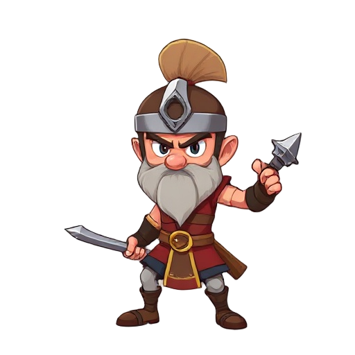 create warrior hd2d 8 way direction
