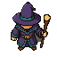 a medieval wizard