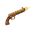 moroccan gun, decorated with moroccan patterns, which can shoot up tea