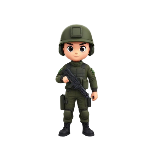 a soldier mini figure