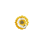 yellow, white, light yellow, golden hue, spiral vortex