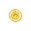 a yellow and golden hue spiral vortex