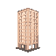 a corporate building with windows that looks like a skyscraper