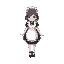 maid walking sprite