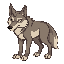 a wolf with some traits anthropological