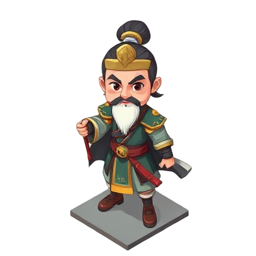 wuxia warrior character, hand-painted style