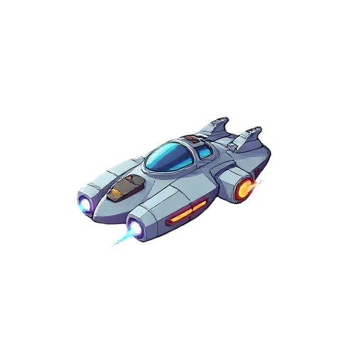 spaceship sideview like style gradius